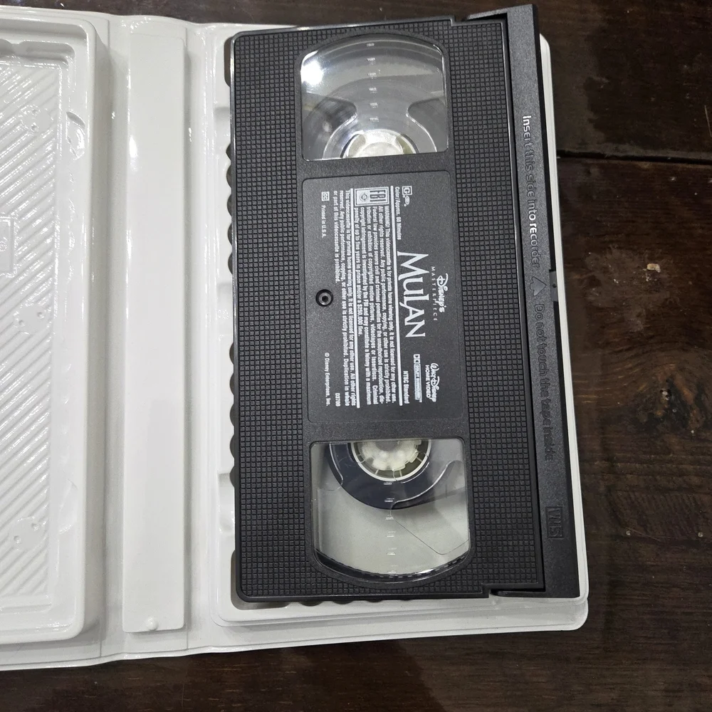 Disney Mulan VHS In Case